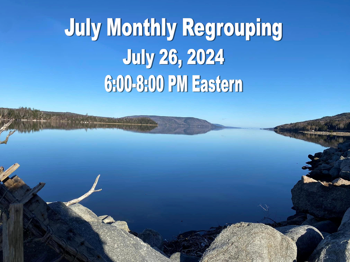 July Monthly Regrouping Banner